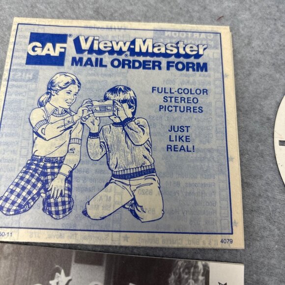 GAF View-Master Showtime Mork & Mindy 3-Reel Set Booklet Mail Order Form 1979 - Picture 8 of 16